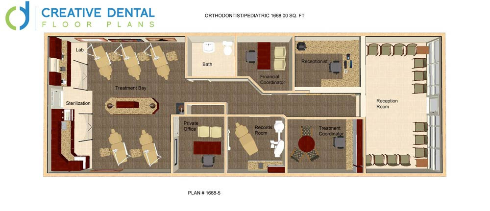 Creative Dental Floor Plans | Pediatric Floor Plans