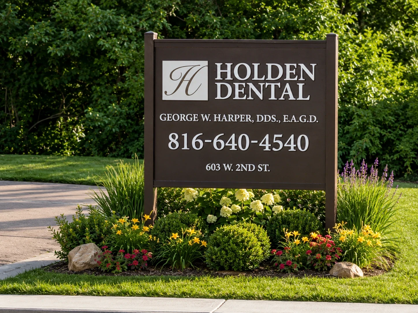 Office Sign — Holden Dental