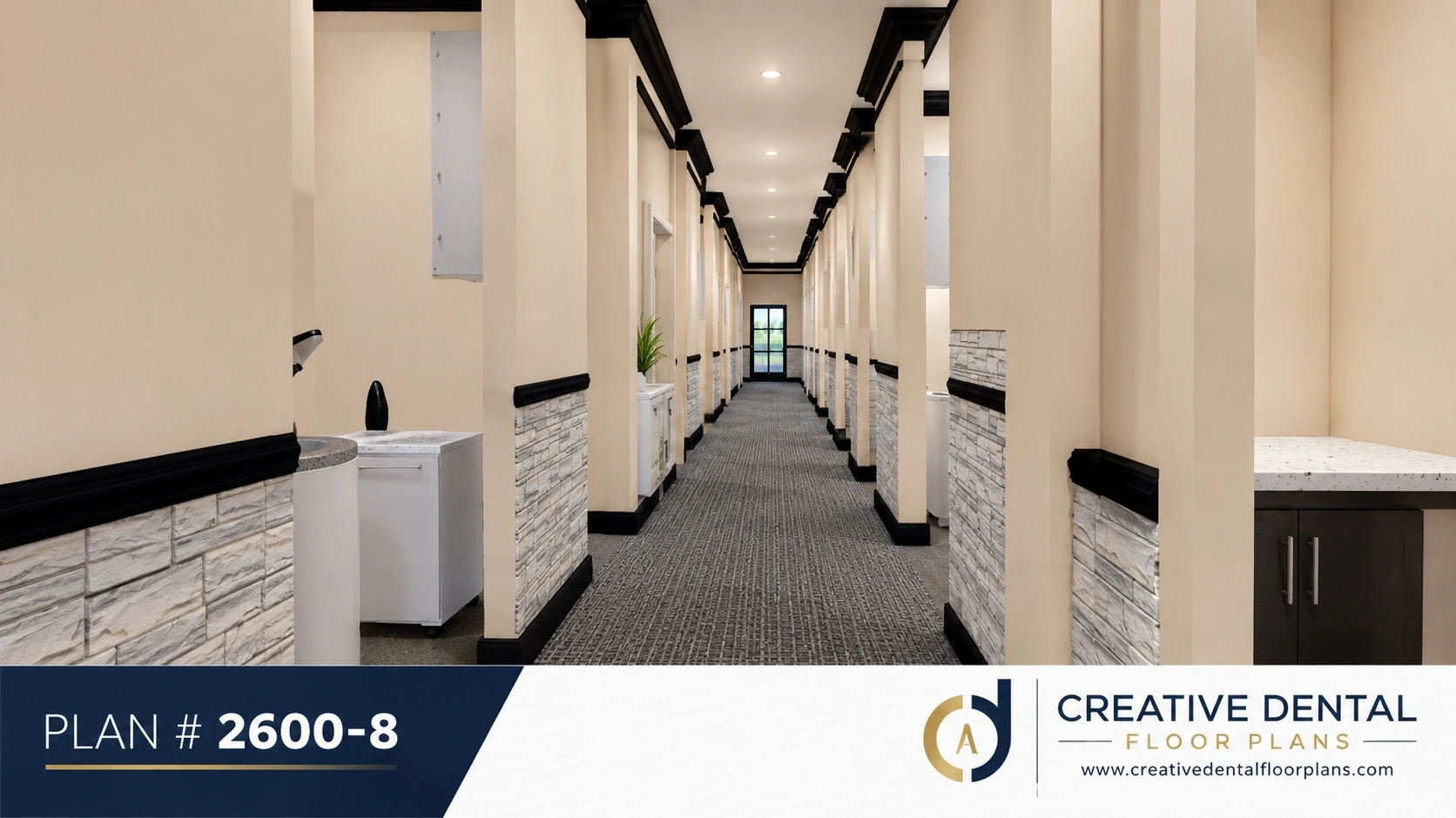 Hallway — Plan #2600-8